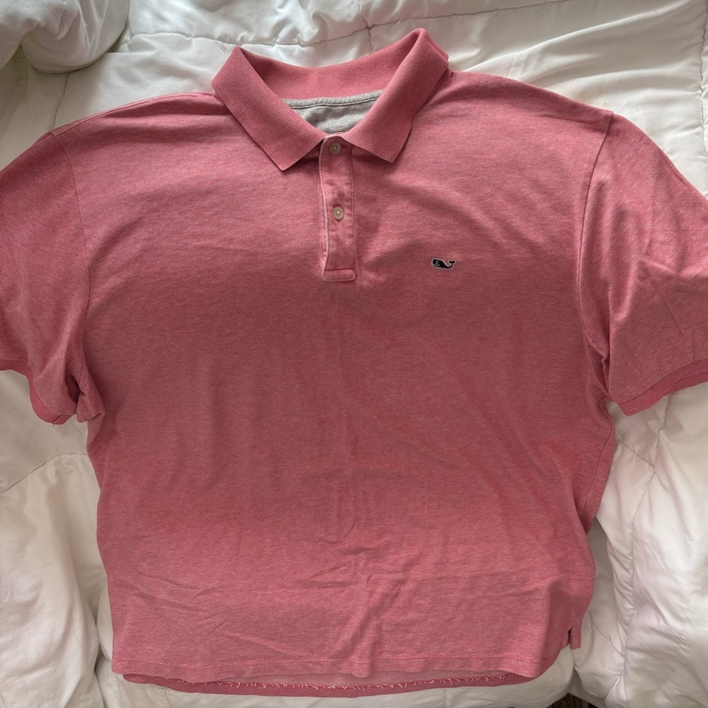 Vineyard Vines Edgartown Men's XL Red Polo Shirt